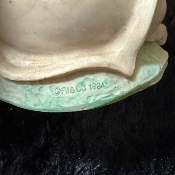 Beatrix Potter Pigling Bland Eating Porridge 7" Figural Piggy Bank 1994 VTG - Picture 6 of 9